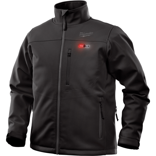 202B-212X Milwaukee Tool M12 Heated Toughshell Jacket Kit 2X (Black)