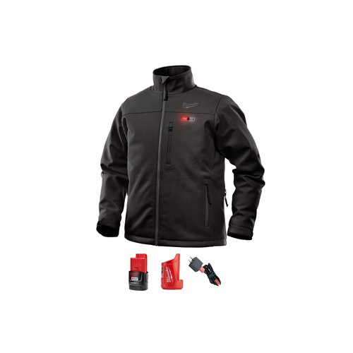 202B-213X M12 Heated Toughshell Jacket Kit, Size 3X (Black)