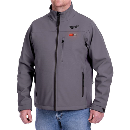 202G-212X M12 Heated Toughshell Jacket Kit 2X (Gray)