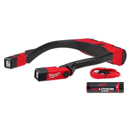 2117-21 Milwaukee Redlithium Usb 400L Neck Light
