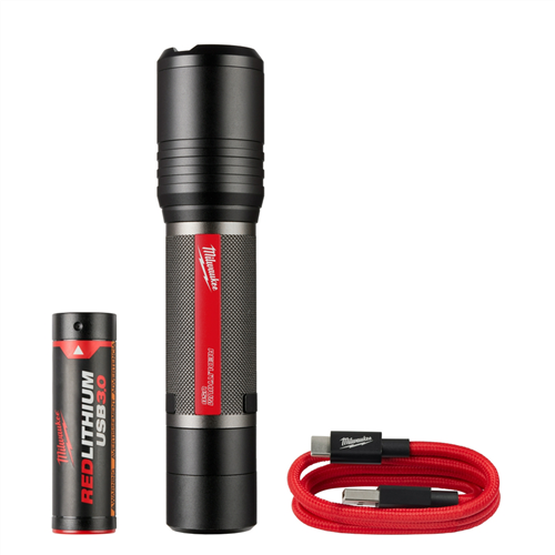 REDLITHIUM&trade; USB SLIDE FOCUS FLASHLIGHT