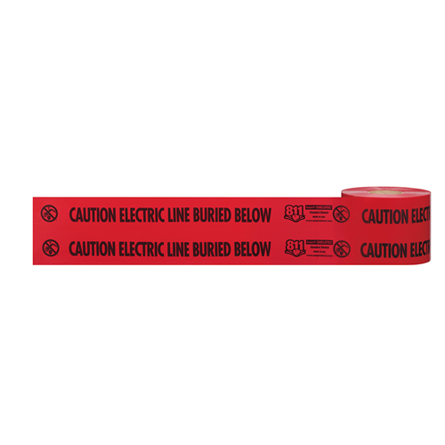 22-130 Milwaukee Tool Shieldtec&Reg; Standard Non-Detectable Tape-Electric Line