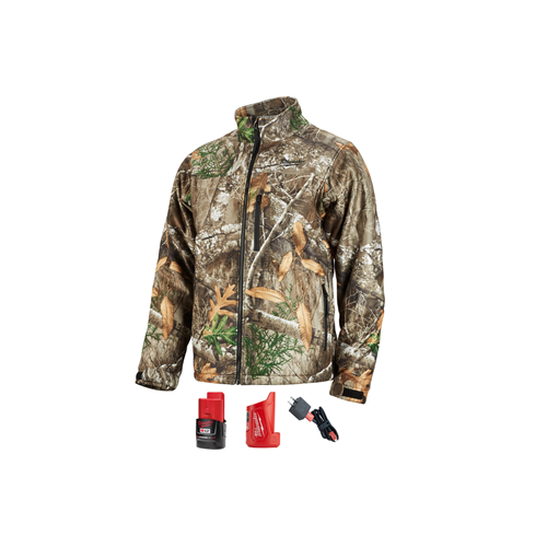 222C-213X M12 Heated Quietshell Jacket Kit, Size 3X (Realtree Camo)