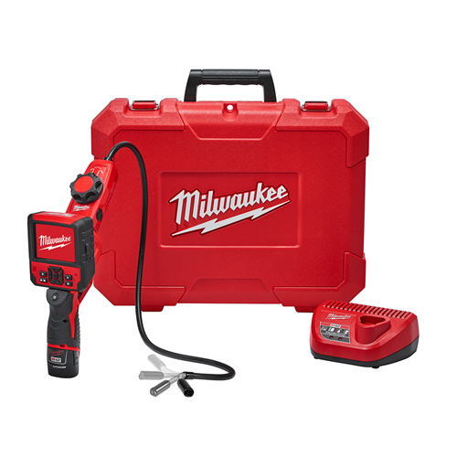 2317-21 Milwaukee Tool M12 M-Spector Flex 3' Ft Inspection Camera Cable W/ Pivotview  Kit