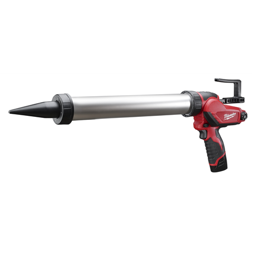 2442-21 Milwaukee Tool M12 20 Oz. Aluminum Barrel Sausage Style Caulk Adhesive (1) Redlith Cp1.5 Batt Kit