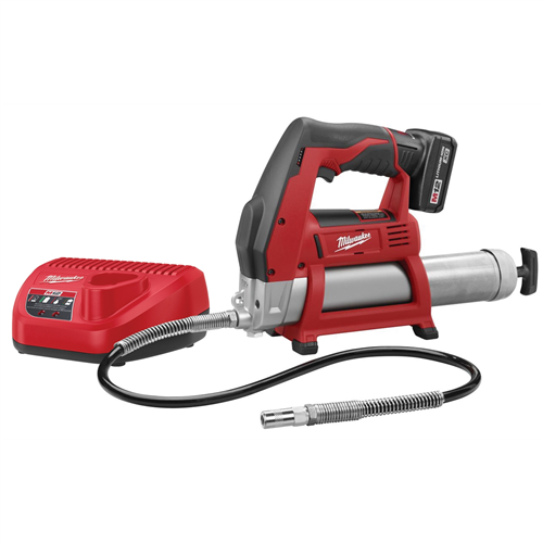 2446-21XC Milwaukee Tool M12 Cordless Lith-Ion Grease Gun Kit
