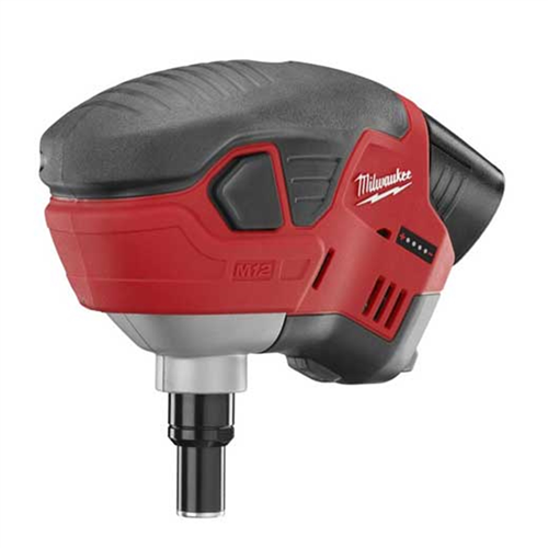2458-21 Milwaukee Tool M12 Cordless Lith-Ion Palm Nailer (1) Redlith Cp1.5 Batt Kit
