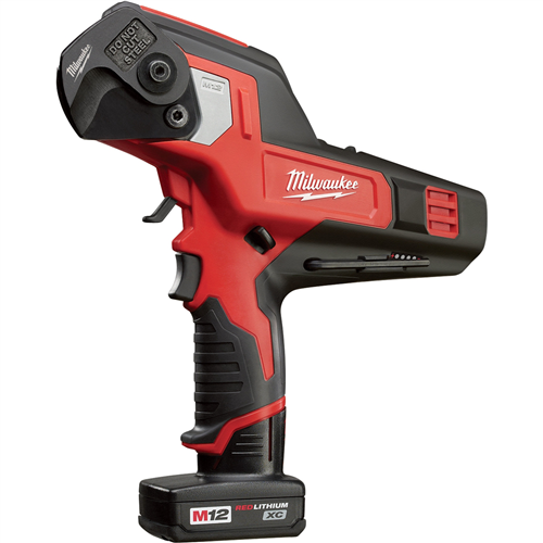 2472-21XC Milwaukee Tool M12 600 Mcm Cordless Cable Cutter Kit Led Light