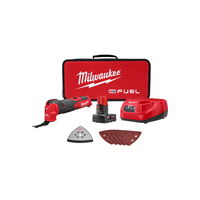 2526-21XC Milwaukee Tool M12 Fuel Oscillating Multi Tool Kit
