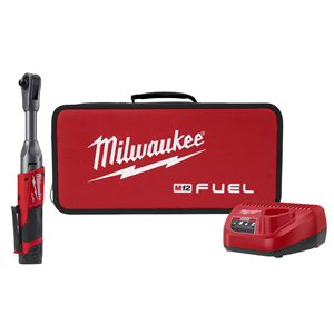 2560-21 Milwaukee Tool M12 Fuel 3/8" Ext Reach Ratchet 1 Batt Kit