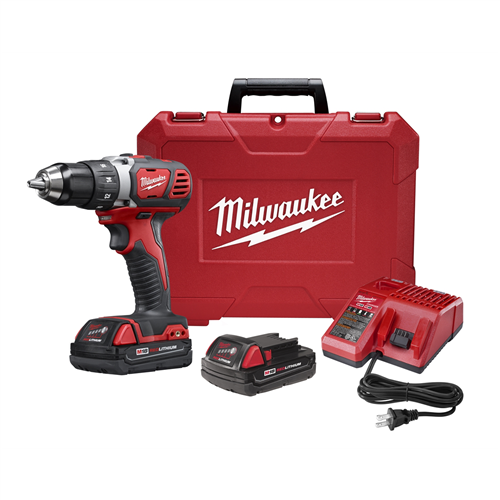 2606-22CT Milwaukee Tool M18 Comp 1/2" Drill Driver (2) Batt Kit