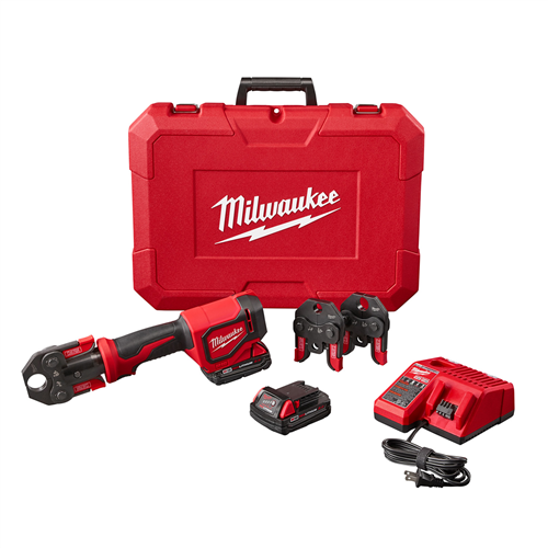 2674-22C Milwaukee Tool M18 Short Throw Press Tool Kit With Pex Crimp Jaws