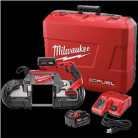 2729-22 Milwaukee Tool M18 Fuel Bandsaw (2 Battery Kit)
