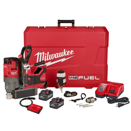 2788-22HD Milwaukee Tool M18 Fuel 1-1/2" Lineman Magnetic Drill High Demand Kit
