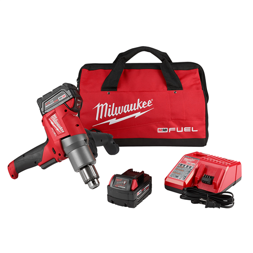 2810-22 Milwaukee Tool M18 Fuel Mud Mixer With 180Ï¿½ Handle Kit
