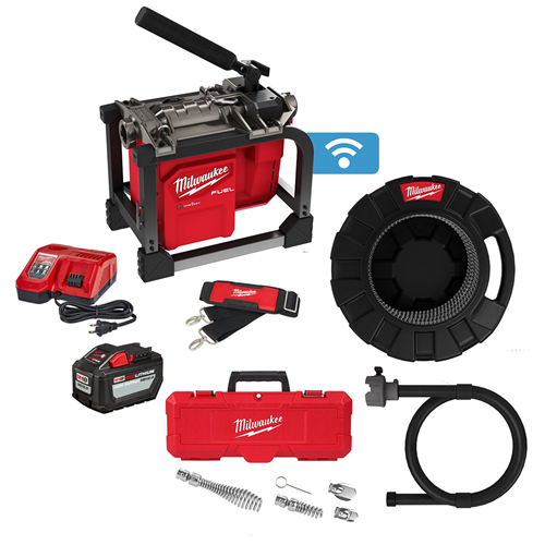 2818B-21 Milwaukee Tool M18 Fuel Sectional Machine With 5/8" Cable