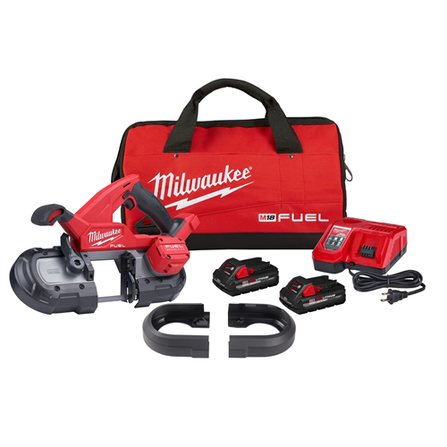 2829S-22 Milwaukee Tool M18 Fuel Compact Dual-Trigger Band Saw Kit
