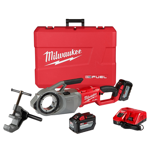 2874-22HD Milwaukee Tool M18 Fuel Pipe Threader W/ One-Key Kit