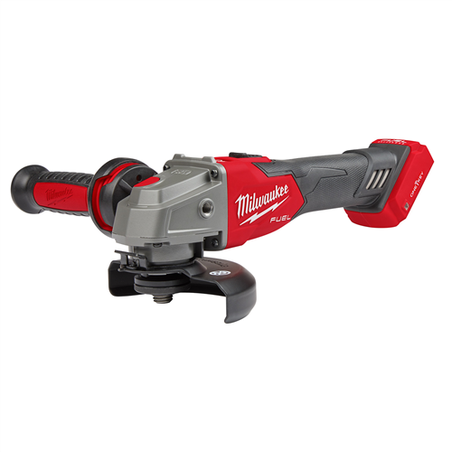 2883-20 Milwaukee Tool M18 Fuel 4-1/2" / 5" Braking Grinder W/ One-Key Slide Switch, Lock-On