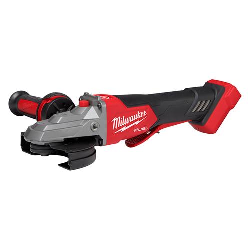 2886-20 Milwaukee Tool M18 Fuel 5" Flathead Braking Grinder, Paddle Switch No-Lock