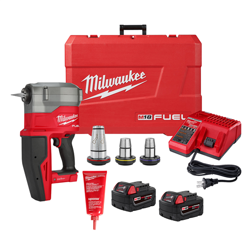 2932-22XC Milwaukee Tool M18 Fuel 2" Propex&Reg; Expander Kit W/ One-Key With 1 1/4"-2" Expander Heads