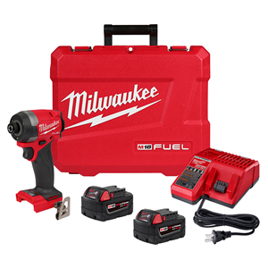 2953-22 Milwaukee M18 Fuel 1/4" Hex Impact Driver Kit