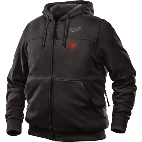 301B-21L M12 Heated Hoodie Kit, Black, Size L