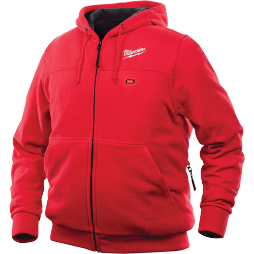 301R-213X M12 Heated Hoodie Kit, Red, Xxxl
