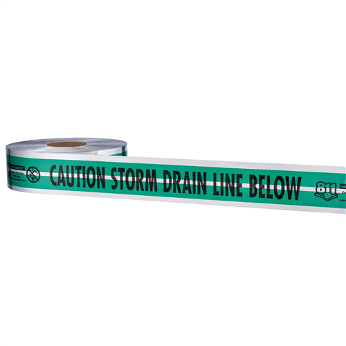 31-031 Milwaukee Tool Magnatec&Reg; Premium Detectable Tape-Sewer Line