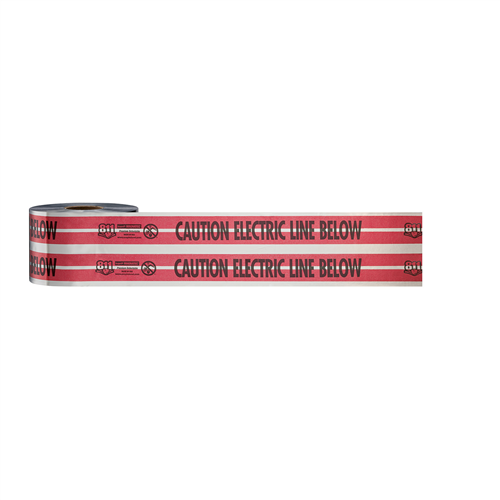31-109 Milwaukee Tool Magnatec&Reg; Premium Detectable Tape-Electric Line