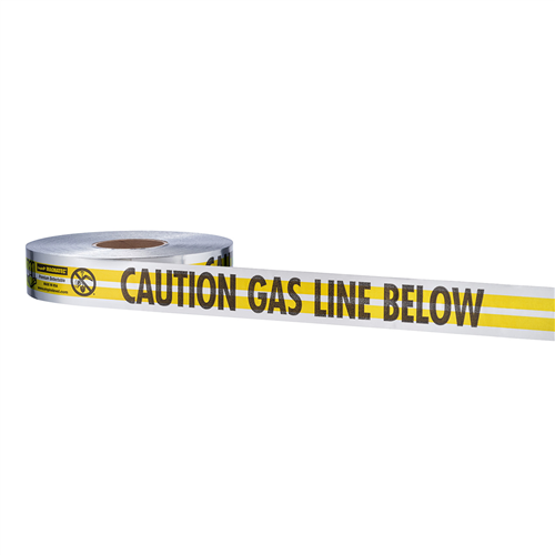 31-141 Milwaukee Tool Magnatec&Reg; Premium Detectable Tape-Gas Line