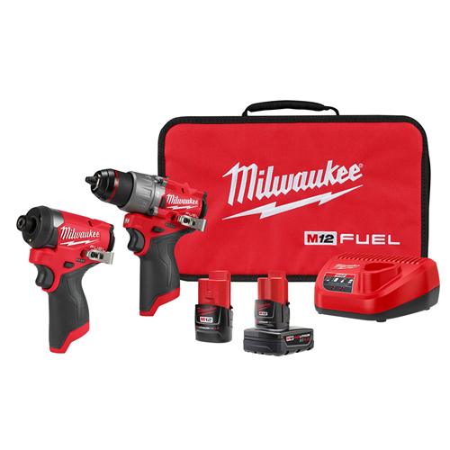 3497-22 Milwaukee M12 Fuel 2-Tool Combo Kit
