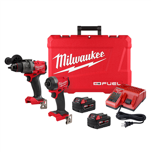 3697-22 Milwaukee M18 Fuel 2-Tool Combo Kit