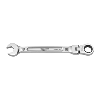 18mm Flex Head Ratcheting Combination Wrench