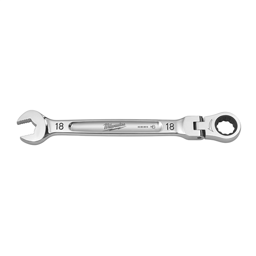 18mm Flex Head Ratcheting Combination Wrench