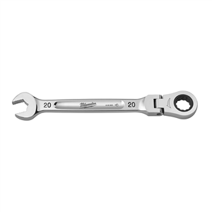20mm Flex Head Ratcheting Combination Wrench