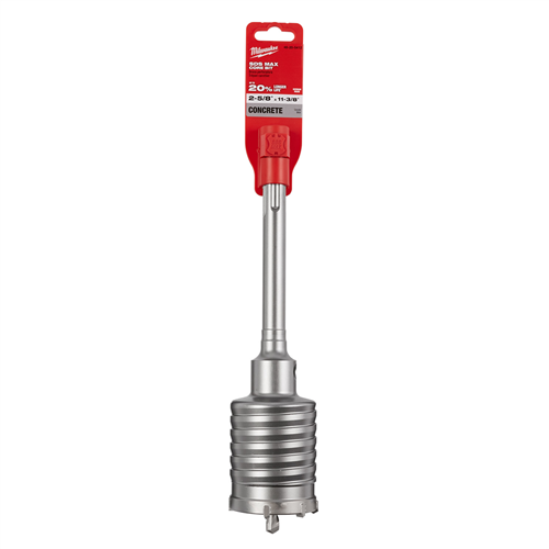 48-20-5412 Milwaukee Tool 2-5/8" X 11-3/8" One Piece Sds-Max Core Bit