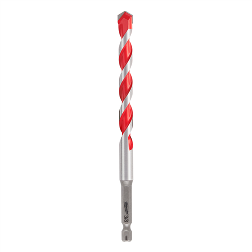 48-20-9021 Milwaukee Tool 3/8" X 4" X 6" Shockwave Carbide Hammer Drill Bit