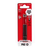 SHOCKWAVE Impact Duty&trade; 3-1/2" PH2 Bit 2PK