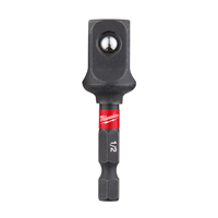 SHOCKWAVE&trade; 1/4 in. Hex to 1/2 in. Square Socket Adapter
