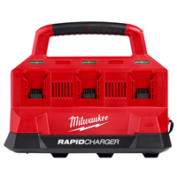 48-59-1809 Milwaukee M18 Packout Six Bay Rapid Charger