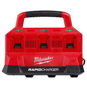 48-59-1809 Milwaukee M18 Packout Six Bay Rapid Charger