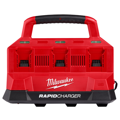48-59-1809 Milwaukee M18 Packout Six Bay Rapid Charger