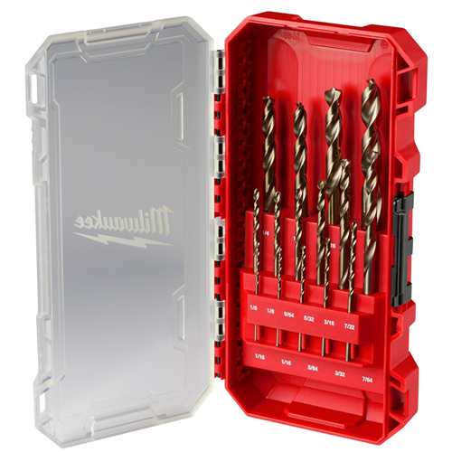 RED HELIX&trade; Cobalt Drill Bit Set &hyphen; 15PC