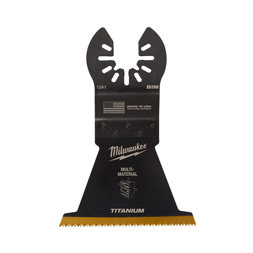 49-25-1241 Milwaukee Tool Milwaukee Open-Lok 2-1/2" Titanium Enhanced Bi-Metal Multi-Material Blade 1Pk