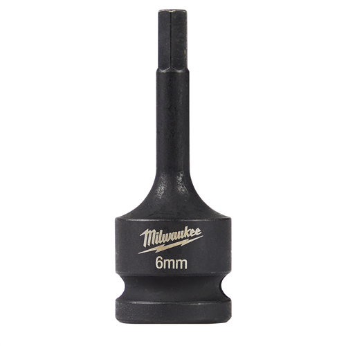 49-66-5146 Milwaukee Tool Shockwave  Lineman'S 1/2" Drive 6Mm Hex Bit Socket