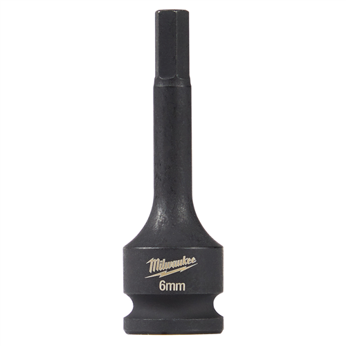 49-66-5156 Milwaukee Tool Shockwave  Lineman'S 1/2" Drive 6Mm Hex Bit Socket