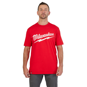 Heavy Duty T-Shirt - Short Sleeve Logo Red 3X