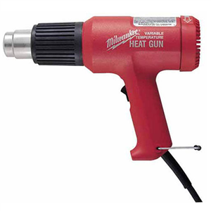 8975-6 Milwaukee Tool Dual Temperature Heat Gun 570F 1000F