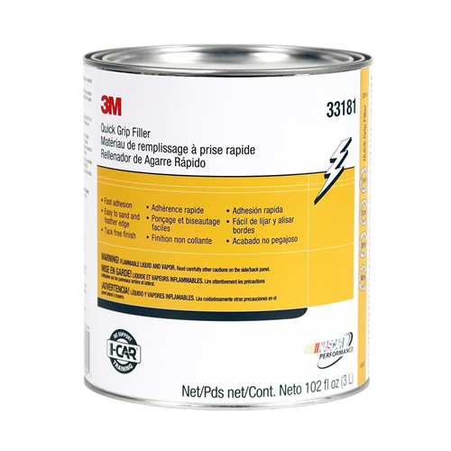 33181 3M Quick Grip Filler 1 Gal.